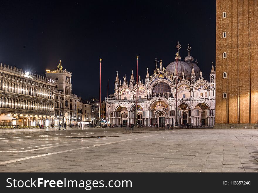 Piazza San Marco one of the greatest piazzas in the world