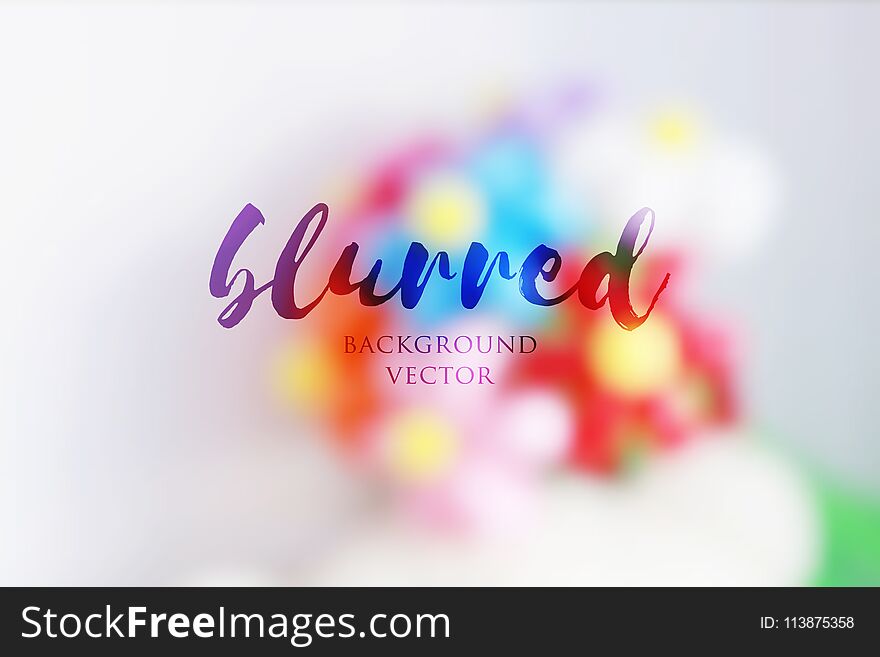 Blurred flowers bouquet background, colorful balloons flowers. Blurred flowers bouquet background, colorful balloons flowers