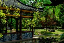Spring Garden-Classical Gardens Of Suzhou Stock Image