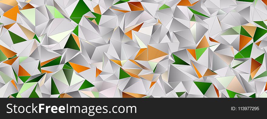 Abstract background. triangulated texture. Design 3d. Polygonal geometrical texture. Triangular style