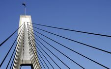 Anzac Bridge Pylon Royalty Free Stock Image Anzac Bridge Pylon Royalty Free Stock Image
