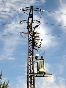 Power Pole Stock Image Power Pole Stock Image