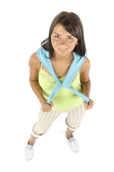 Sport Dressed Woman Royalty Free Stock Photo Sport Dressed Woman Royalty Free Stock Photo