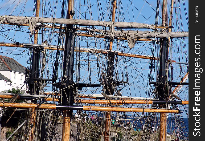 Tallships Mast From Two Ships