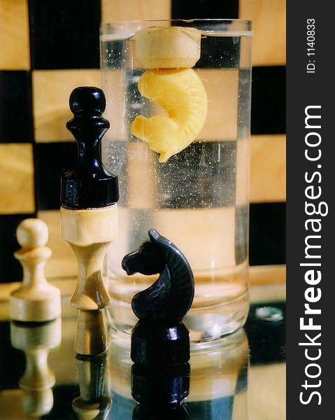 A play with chess