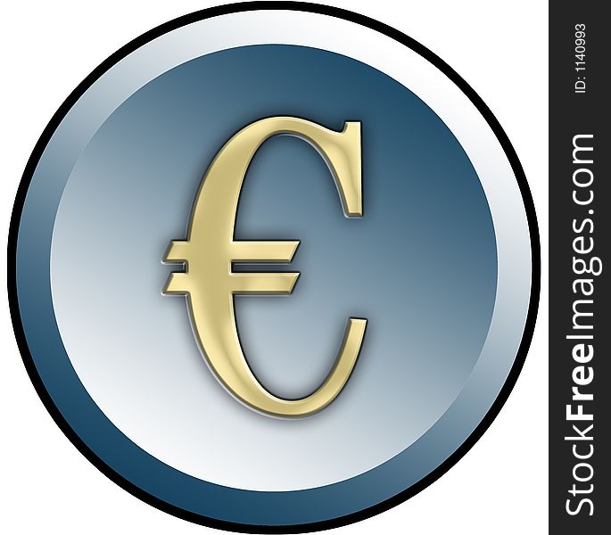 EURo button for web and business