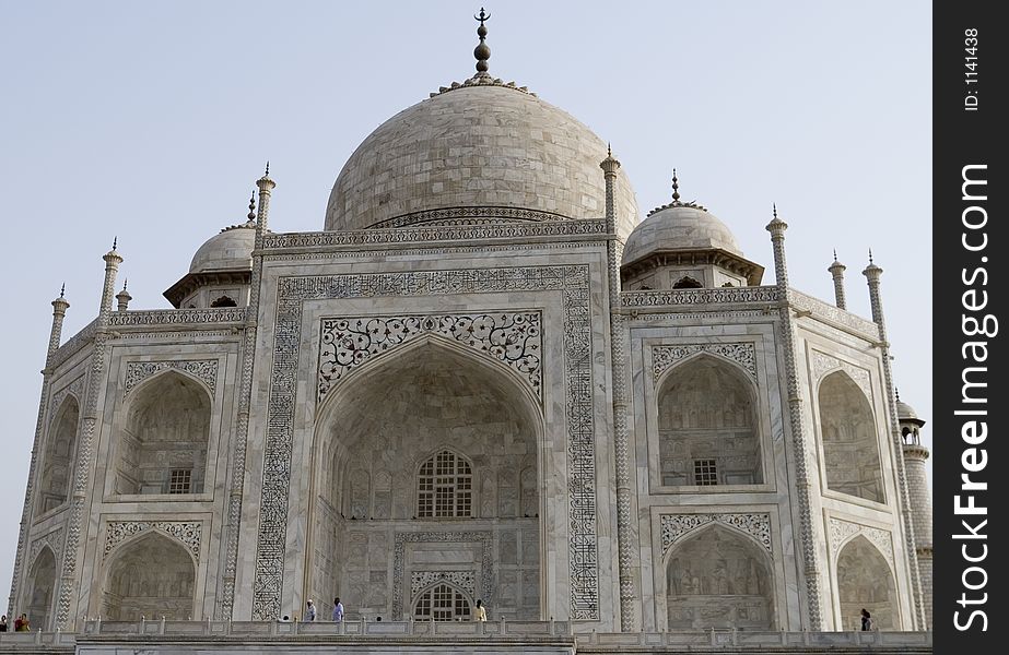 View at Taj Mahal,Agra, India