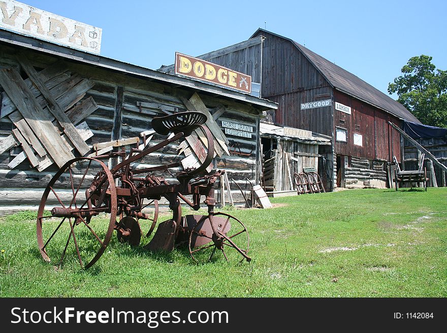 Scenes From An Old West Town