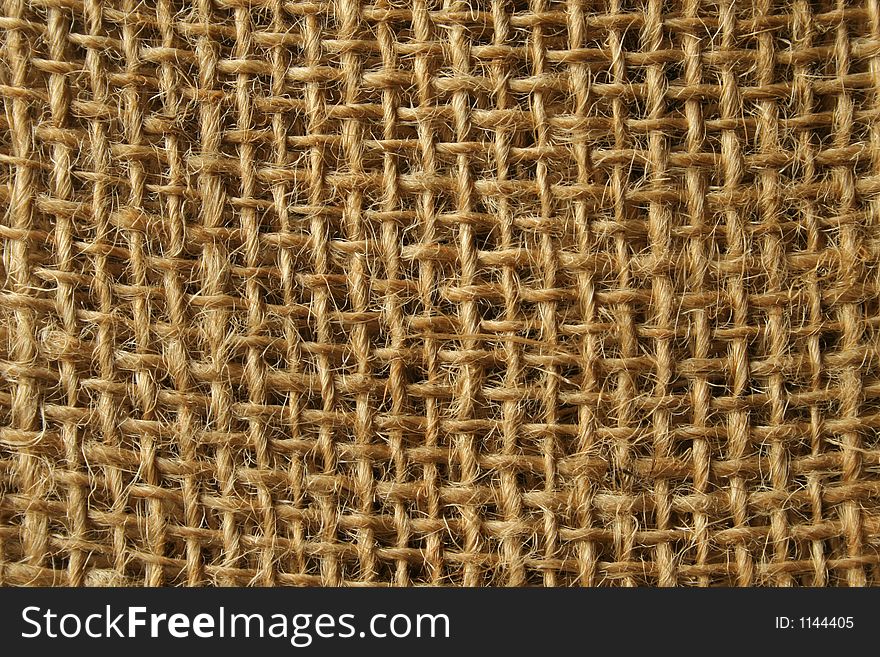 Sackcloth texture