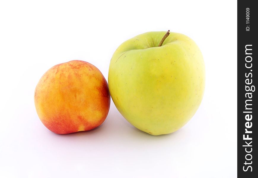 Apple And Peach