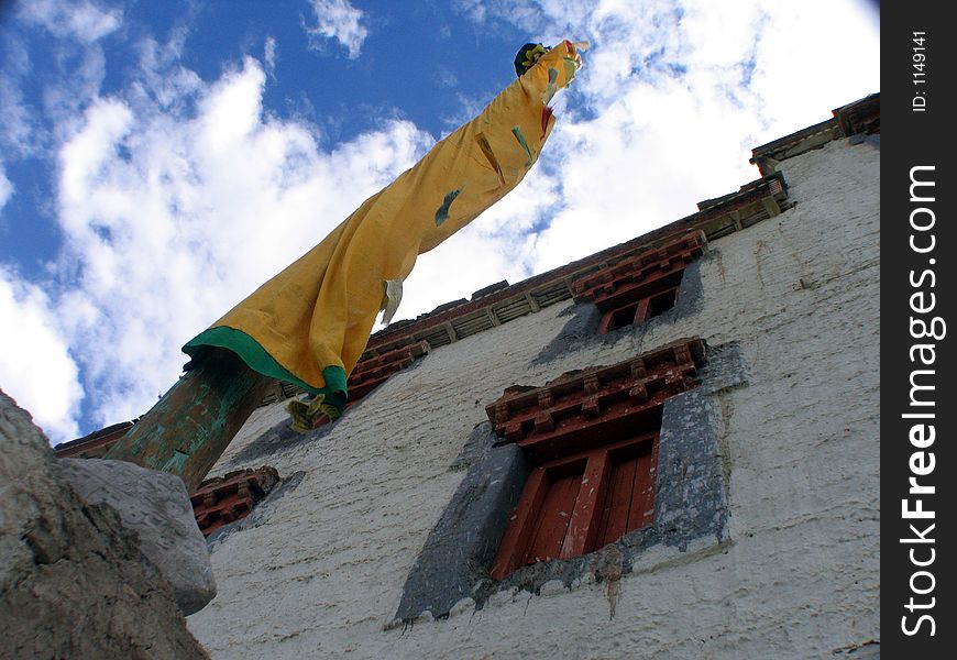 Buddhist Flagstaff