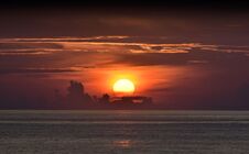 Atlantic Sunrise Stock Photo