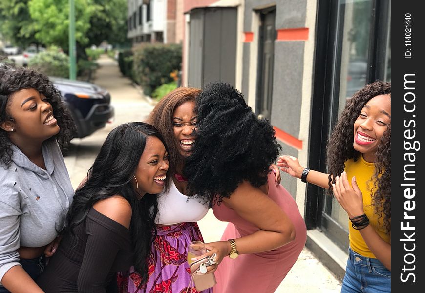 Five Women Laughing