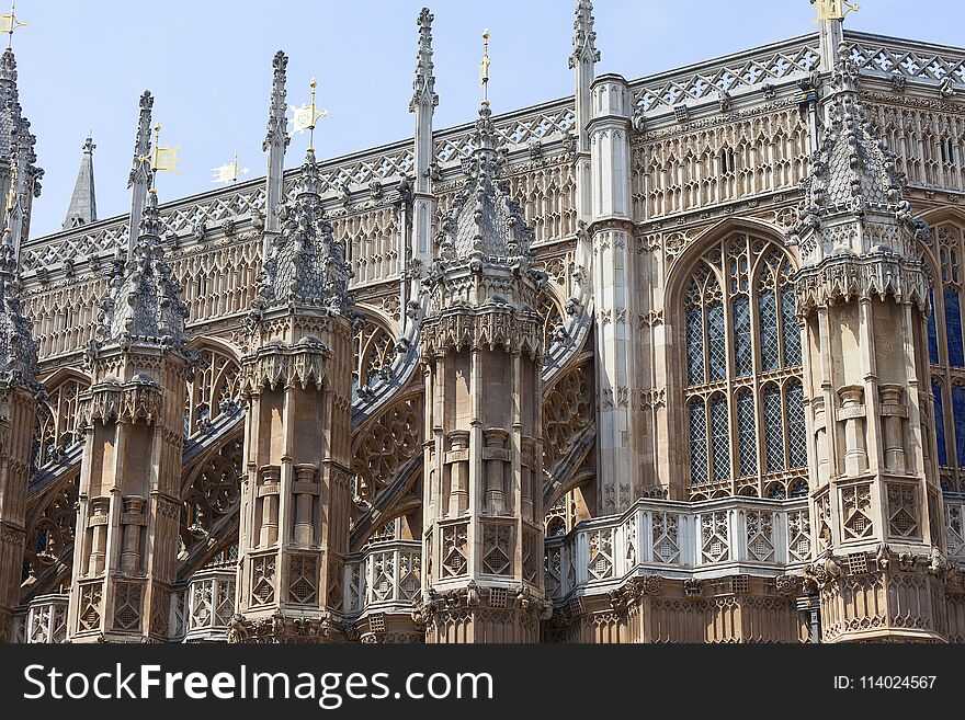 Westminster Abbey, one of the most important Anglican temple , London, United Kingdom