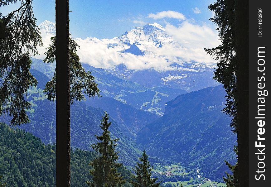 Mountainous Landforms, Nature, Mountain, Mountain Range