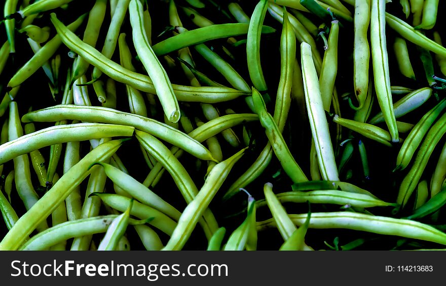 Green Beans at Market