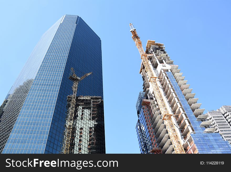 Skyscraper, Metropolitan Area, Building, Tower