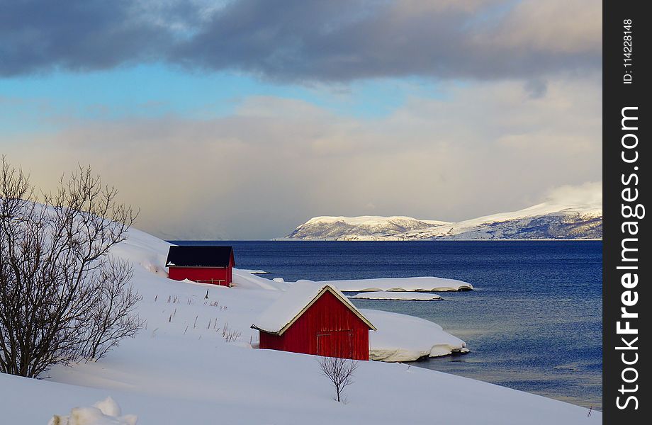 Sky, Snow, Cloud, Winter