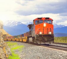 Long Freight Train. Stock Images Long Freight Train. Stock Images