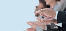 Blurred Image Cheering Business Team. Royalty Free Stock Image Blurred Image Cheering Business Team. Royalty Free Stock Image
