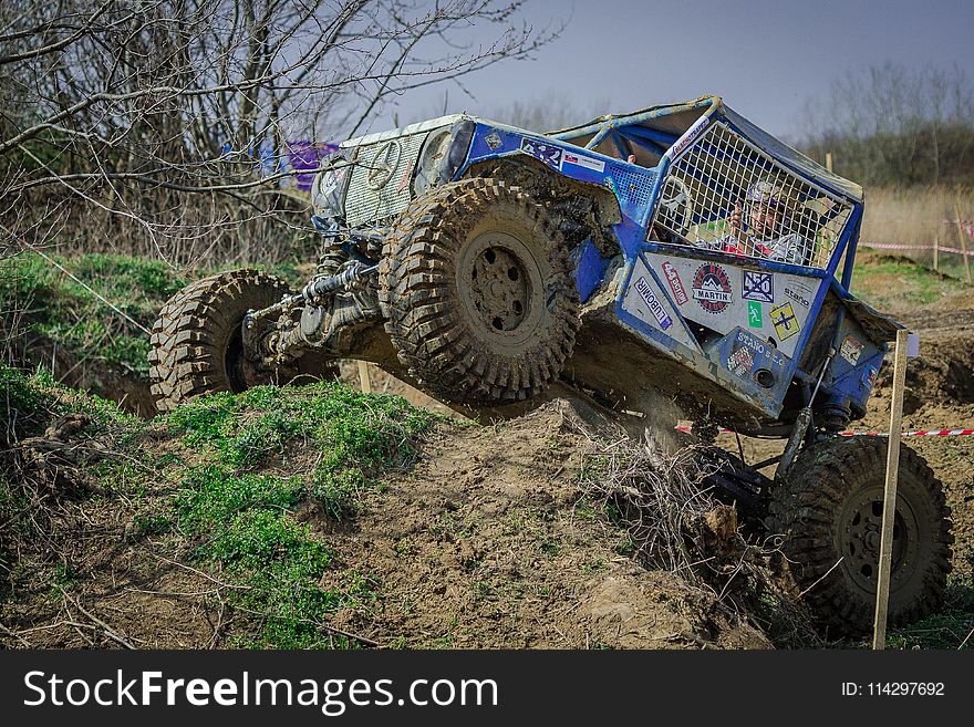 Car, Land Vehicle, Off Roading, Off Road Racing