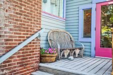 Back Porch Entrance To A Shop Royalty Free Stock Photography