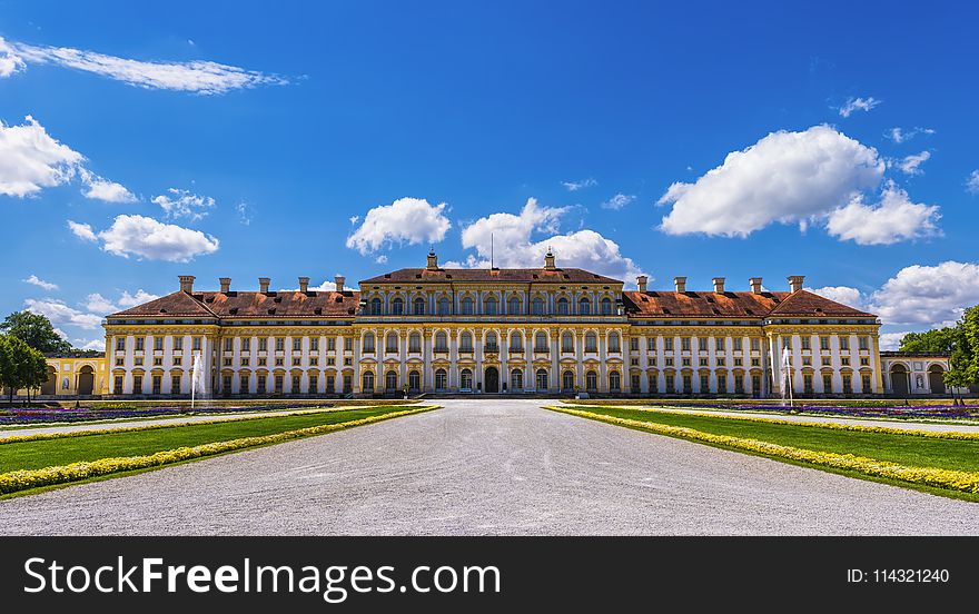 Wide Angle Photography Of Mansion