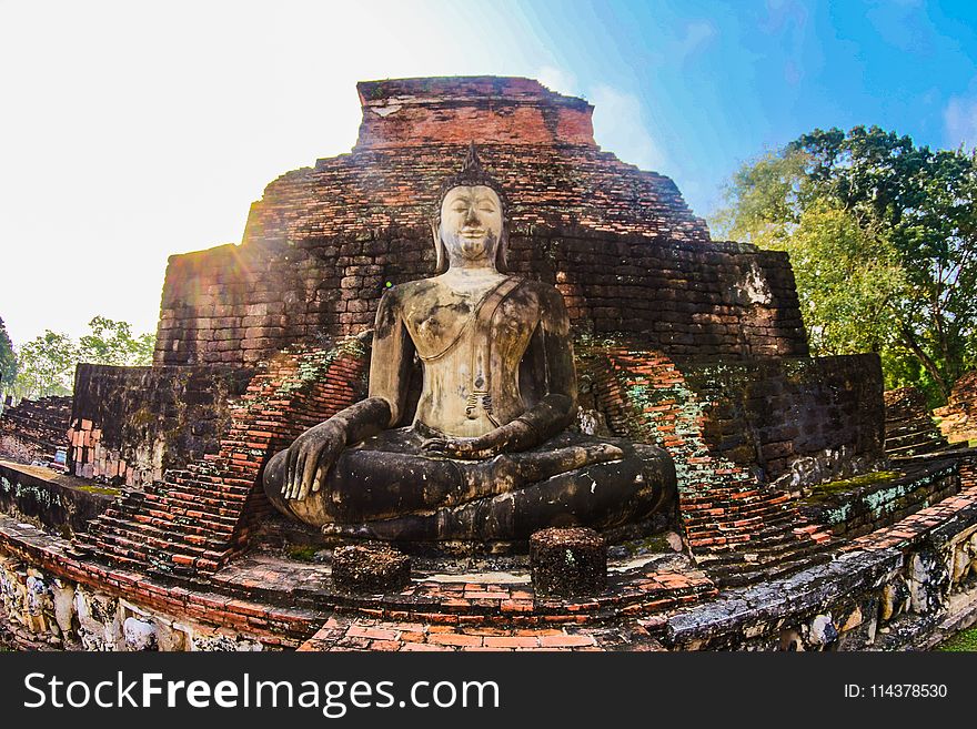 Concrete Buddha Temple