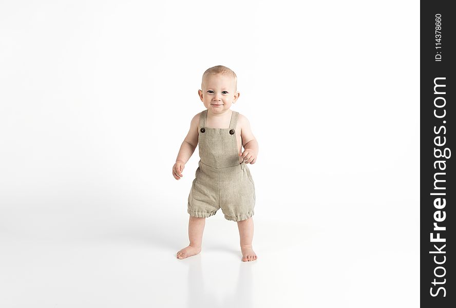 Baby&x27;s Brown Onesie