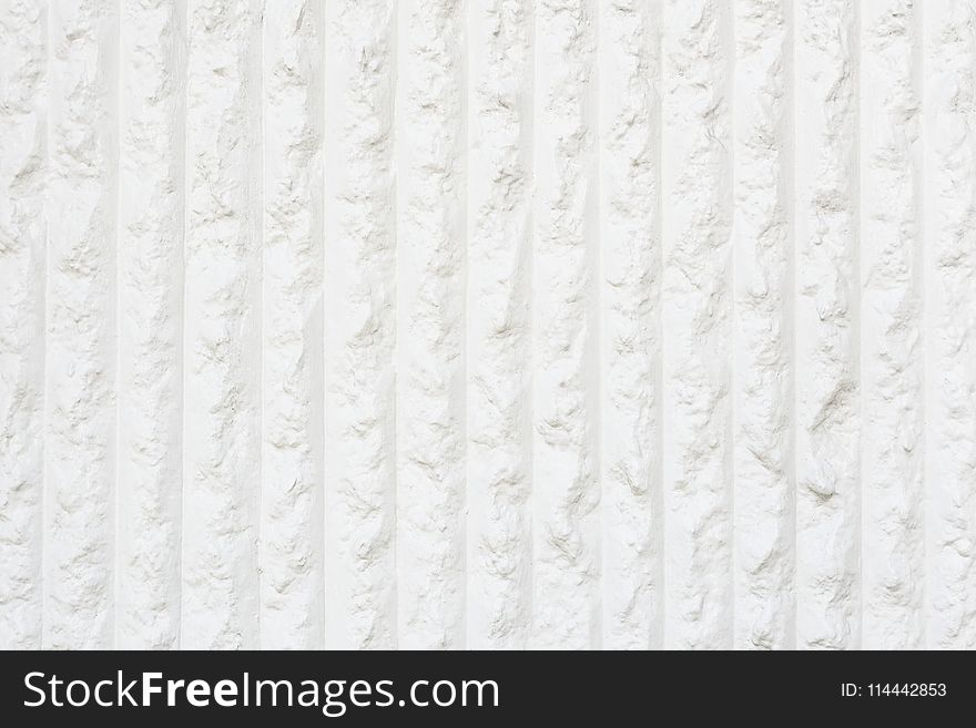 White Painted Concrete Wall