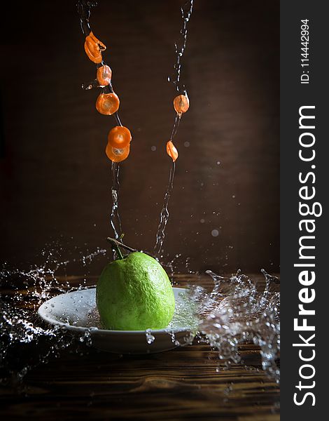 Timelapse Photography Of Green Fruit