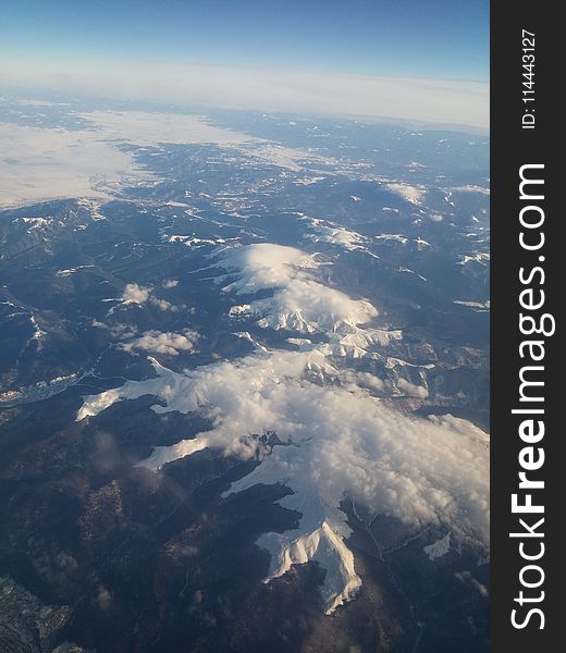 High-Angle View Of Clouds