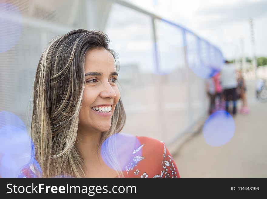 Woman Smiling