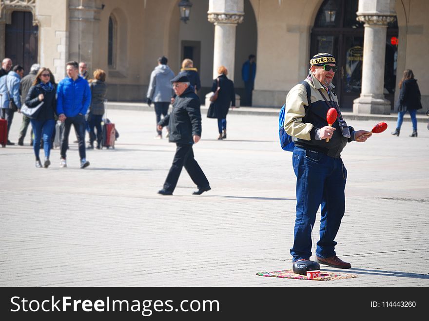 Man With Maracas