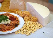 Pasta And Spaghetti Royalty Free Stock Images Pasta And Spaghetti Royalty Free Stock Images