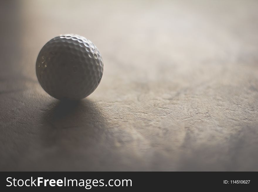 Close-Up Photography of Golf Ball
