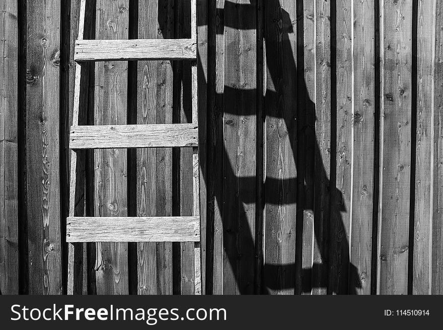 Brown Wooden Ladder