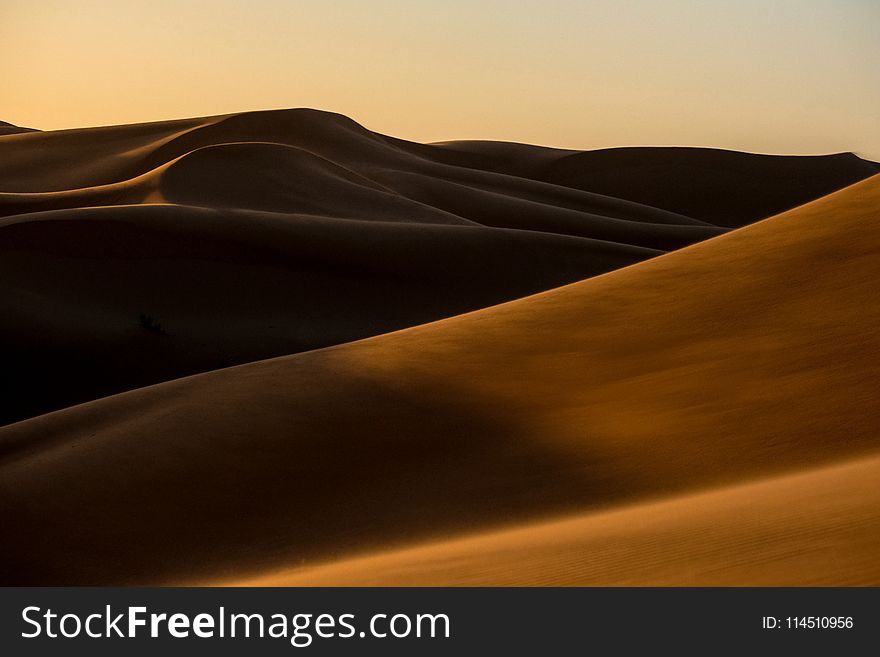 Closeup Photo of Desert Sands