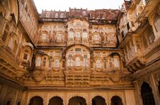 Mehrangarh Fort, Jodhpur, Rajasthan Stock Photography