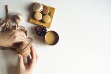 Flat Lay Lifestyle Craft Royalty Free Stock Photography Flat Lay Lifestyle Craft Royalty Free Stock Photography