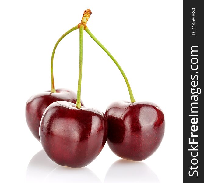 Summer, vitamins, healthy food concept - merry berry isolated on a white background