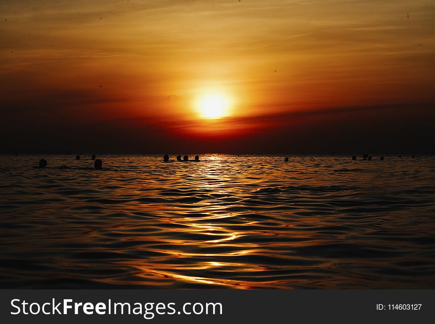 Photography of Beach Sunset