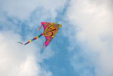 A Flight Of  Kite Royalty Free Stock Image