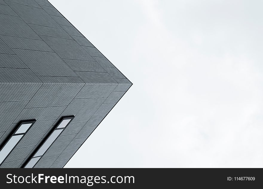 Grey Concrete Building