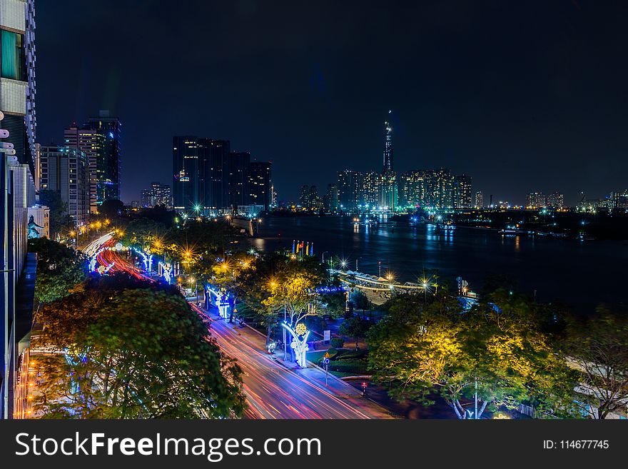 Time Lapse Photography Of Road