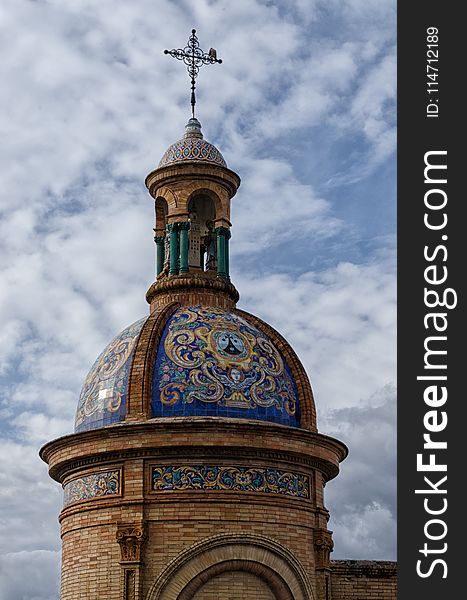 Landmark, Sky, Spire, Building