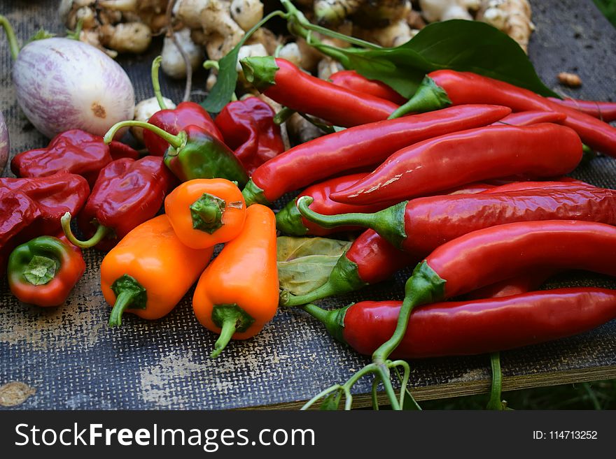 Natural Foods, Vegetable, Local Food, Chili Pepper