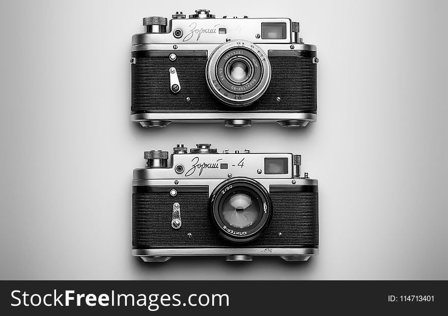 Camera, Black And White, Digital Camera, Cameras & Optics