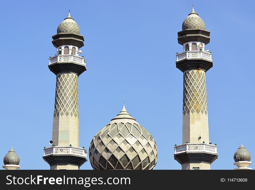 Landmark, Mosque, Building, Place Of Worship