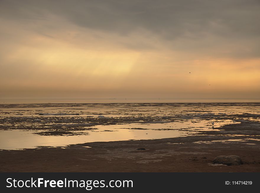 Horizon, Sky, Sea, Shore